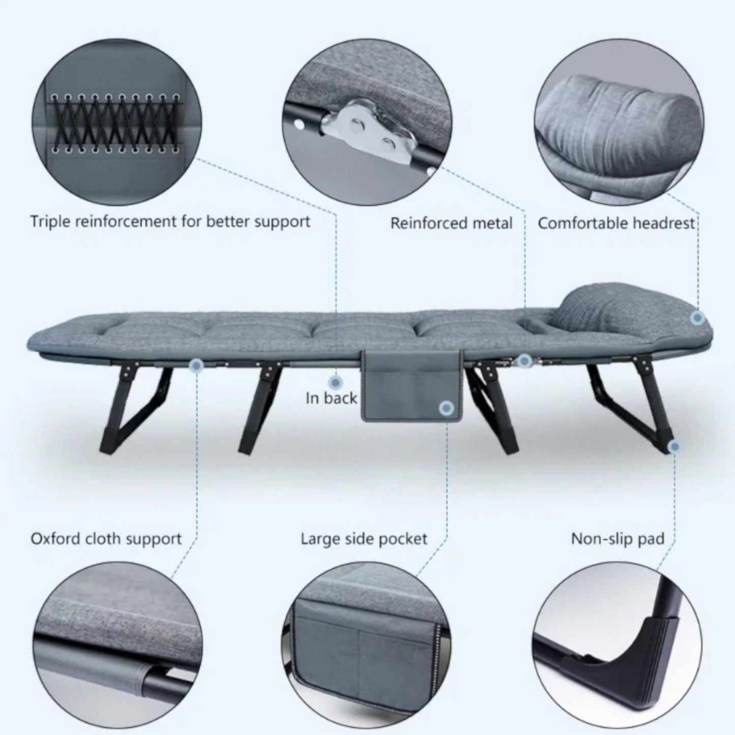 Sklopivi Prijenosni Krevet