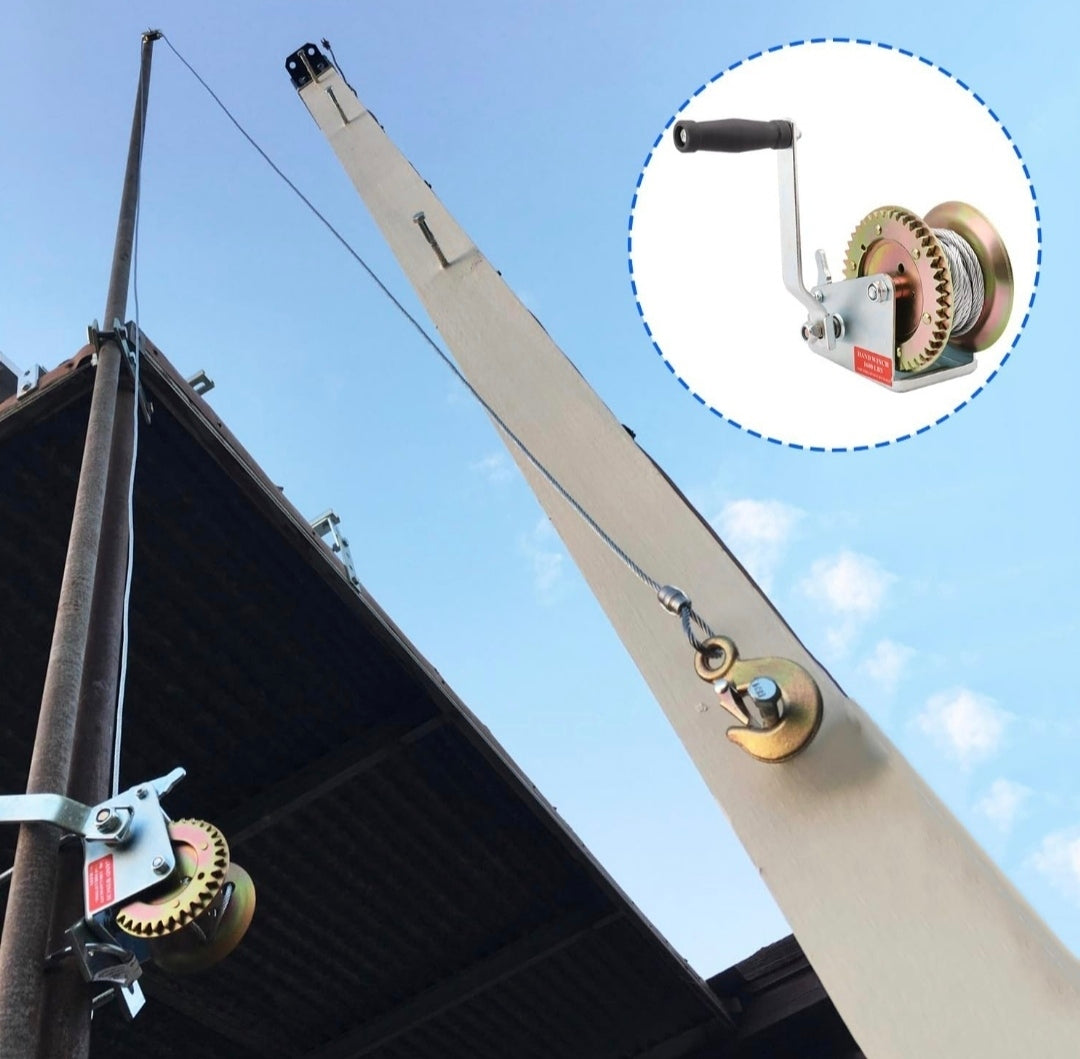 Ručno vitlo za povlačenje tereta do 360 kg