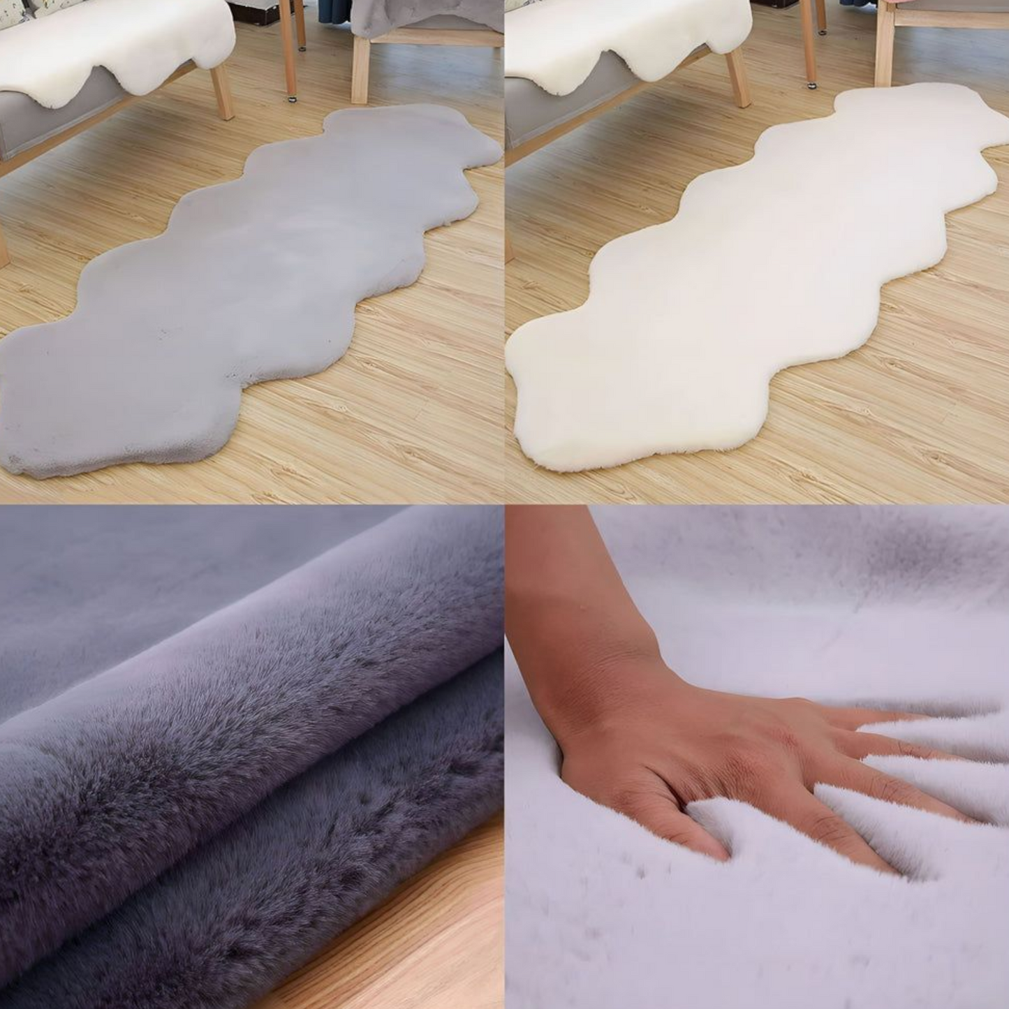 Tepih od umjetnog krzna (180x60 cm)