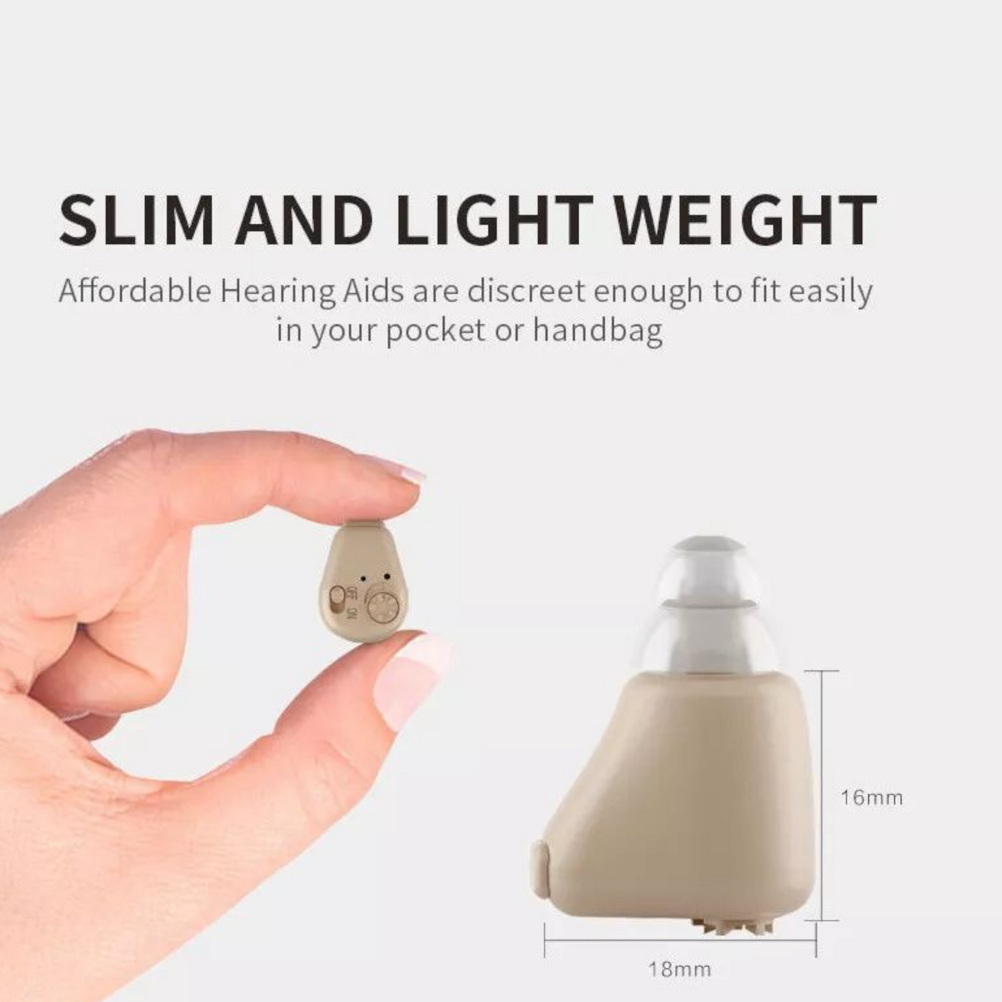 Mini Punjivi Slušni Aparat