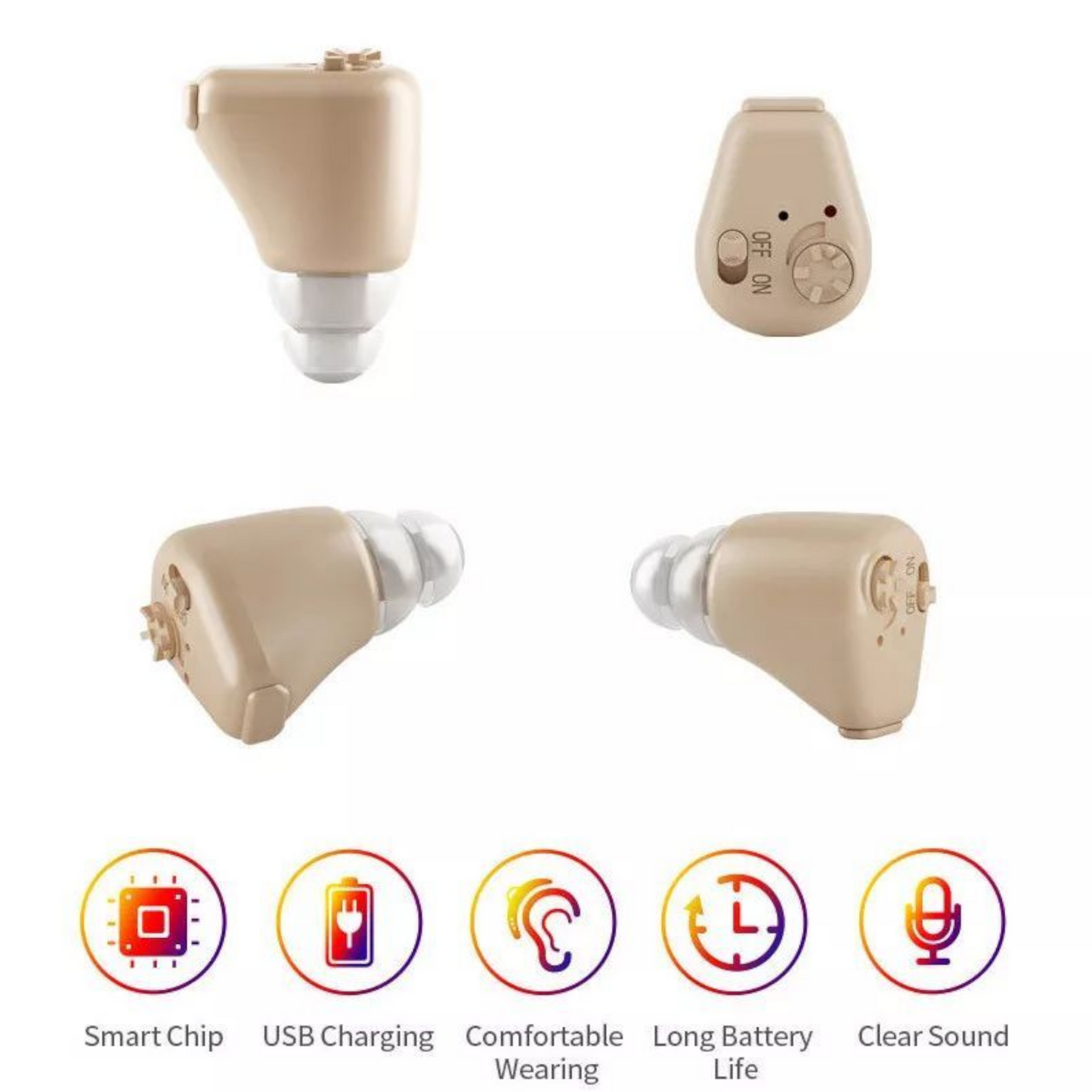 Mini Punjivi Slušni Aparat