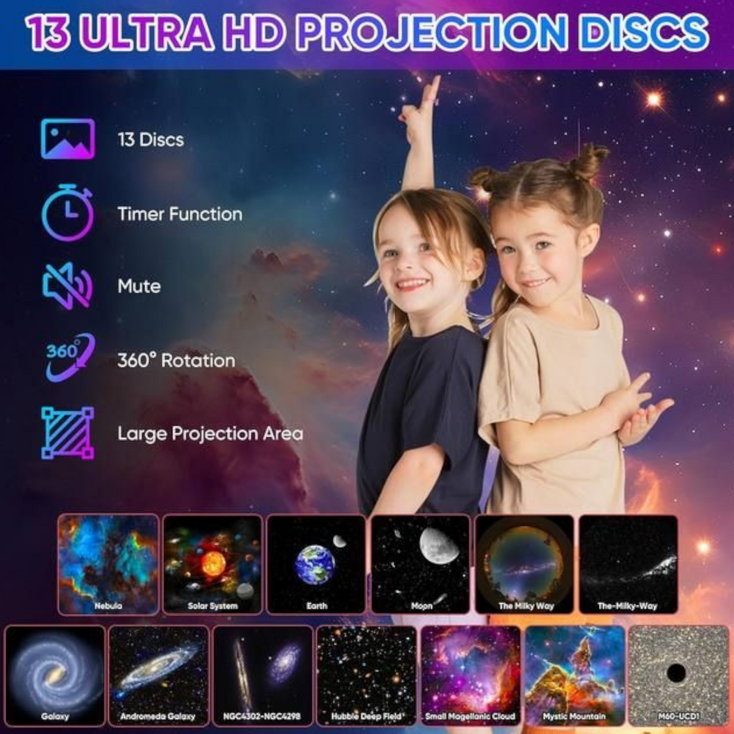4K HD Galaxy Projektor