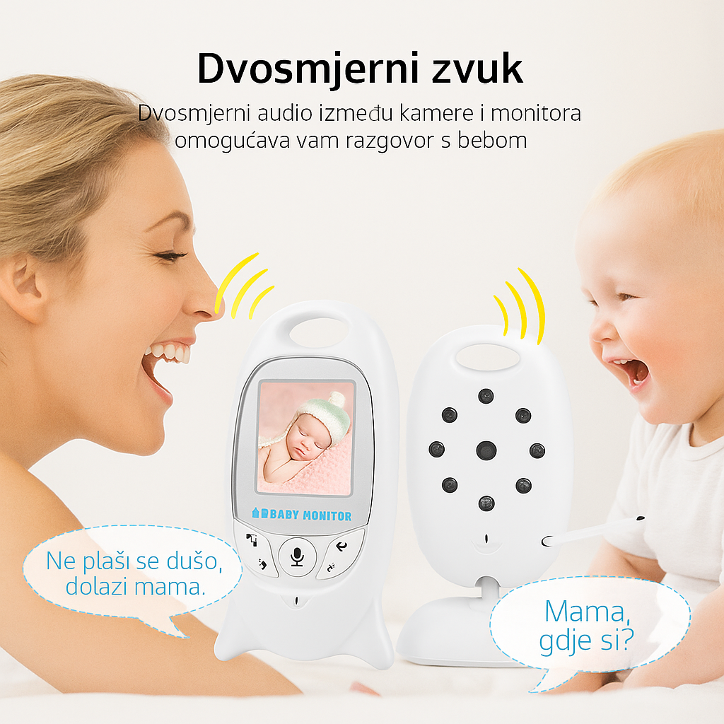 Digitalna baby kamera i monitor Nappi