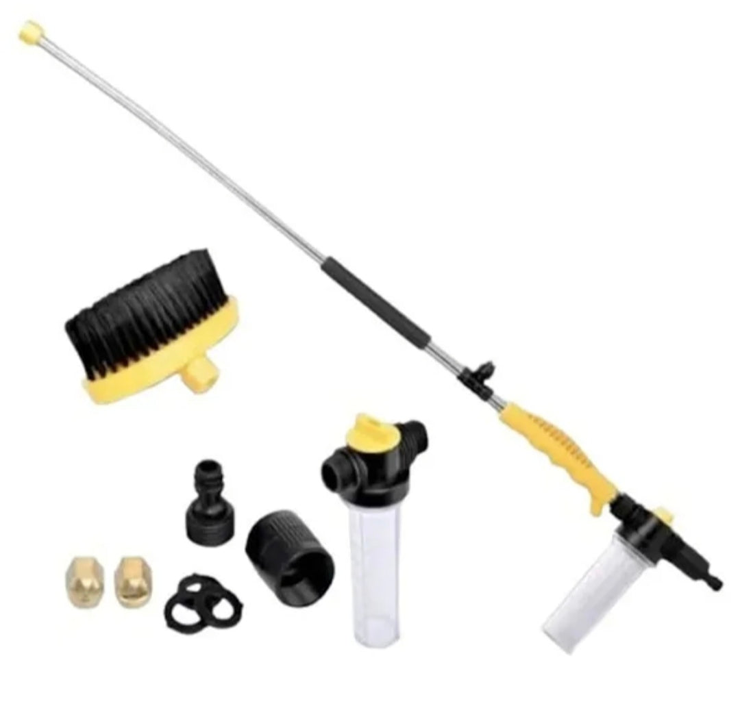 Visokotlačni raspršivač s vodenom zoom mlaznicom i dozatorom sapuna