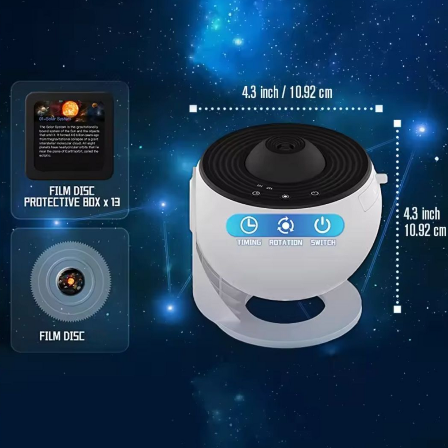 4K HD Galaxy Projektor