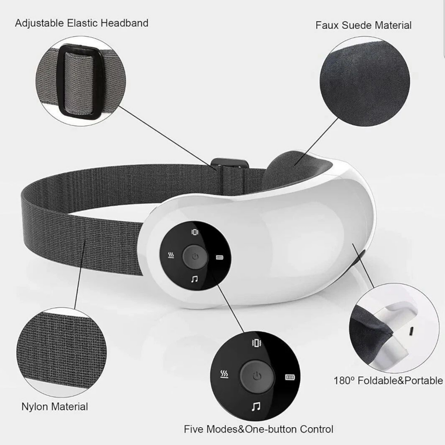 5u1 Pametni masažer za oči protiv migrene