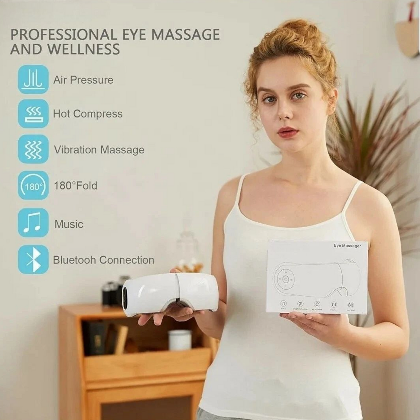 5u1 Pametni masažer za oči protiv migrene